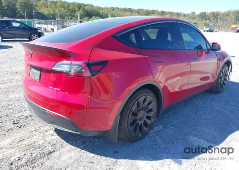 2020 Tesla Model Y Long Range Dual Motor All-Wheel Drive/Performance Dual Motor All-Wheel Drive из США, поврежденный, VIN 5YJYGDEF6LF003719